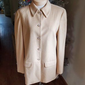 Vintage Ann Klein II wool/cashmere jacket